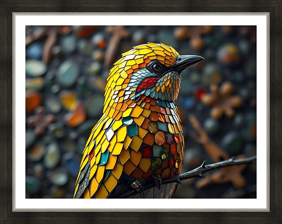 Bird Stained Glass 18 - Esmonbijouart