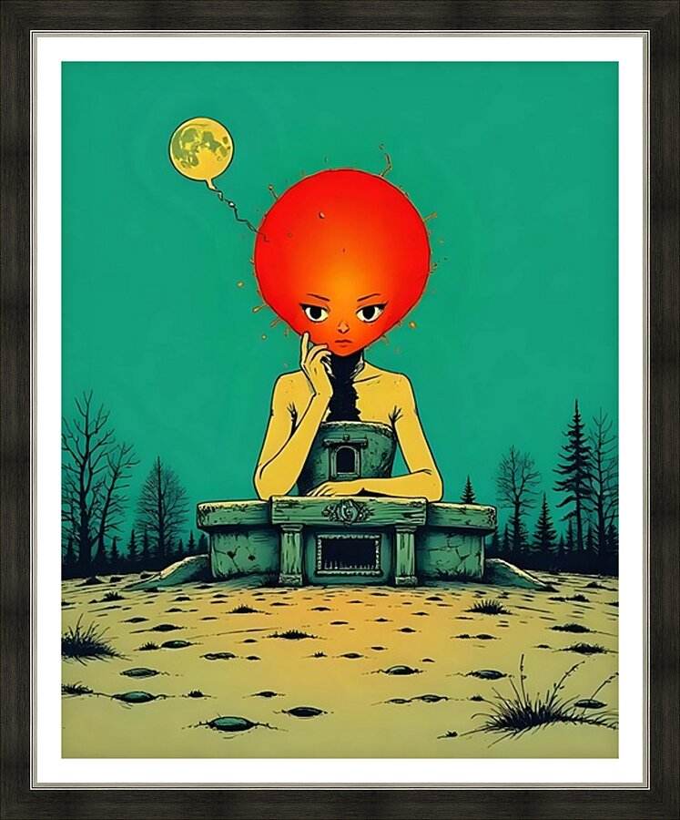 Thoughts 27 - Retro-Futuristic-Surreal - Esmonbijouart