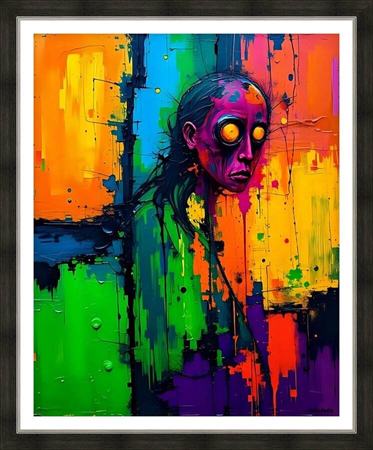 Expressionist Abstract 3 - Esmonbijouart