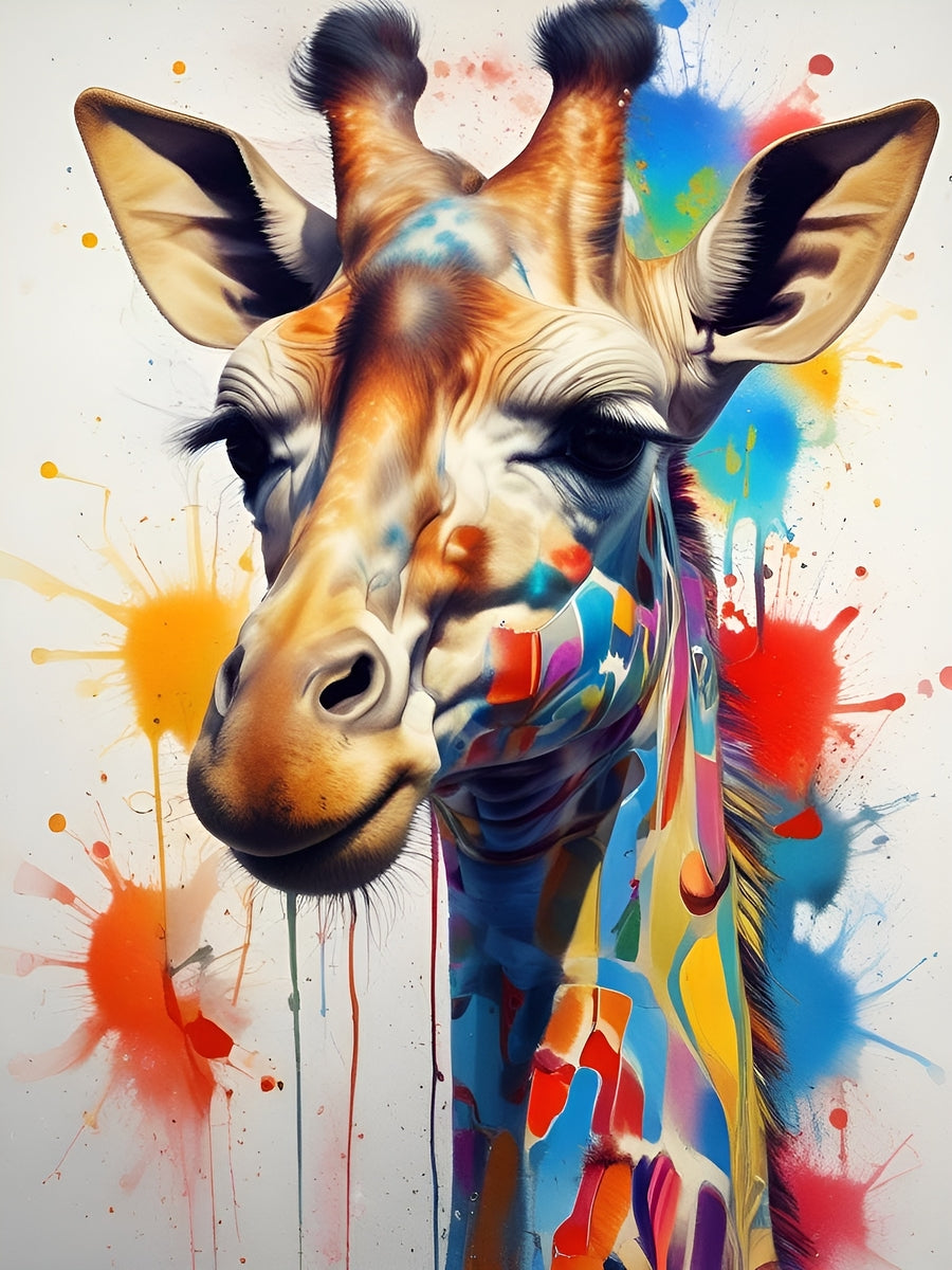 Artistic Giraffe 2