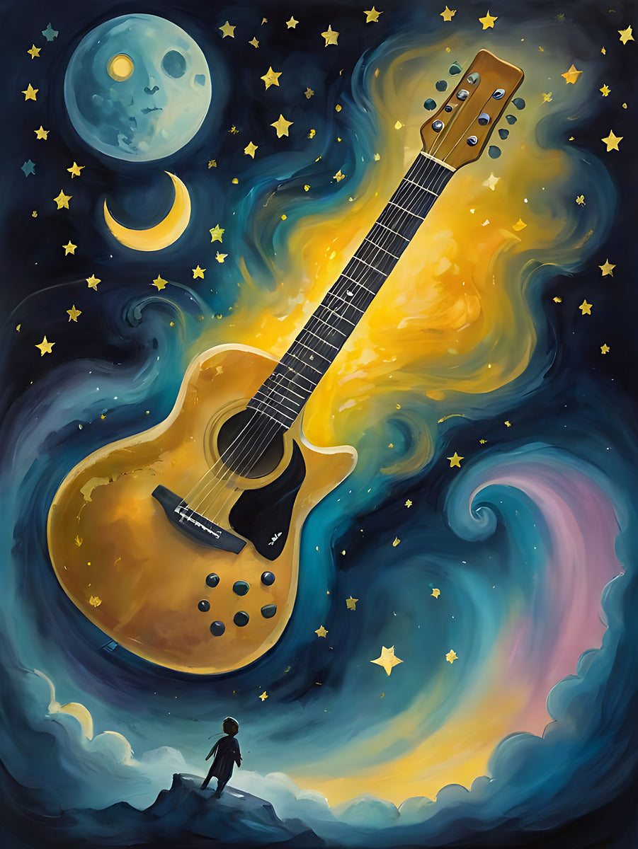 Guitar under the Stars