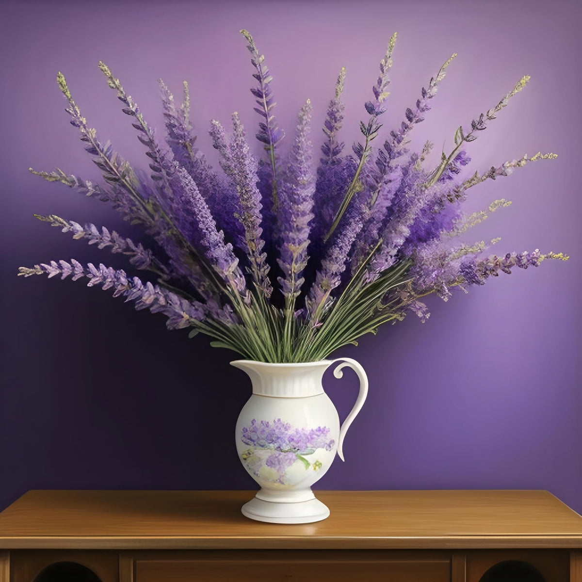 Lavender Pitcher