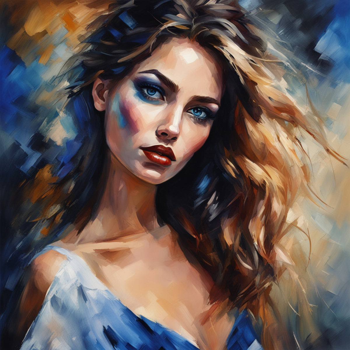 Painted Portrait 25