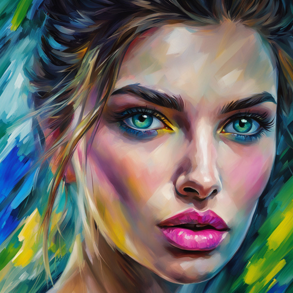 Painted Portrait 36