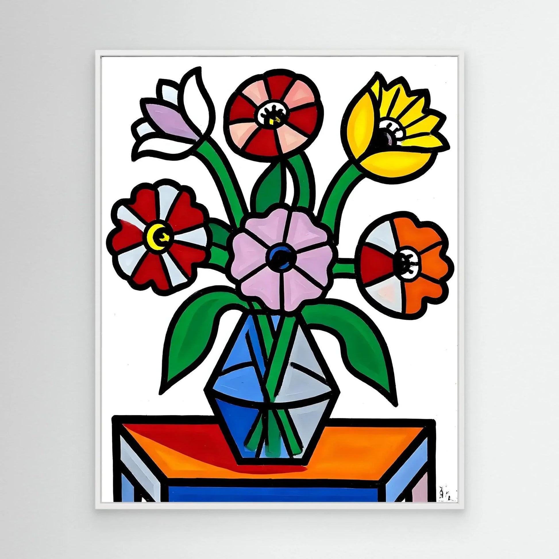 Geometric Flower Bouquet - Esmonbijouart 