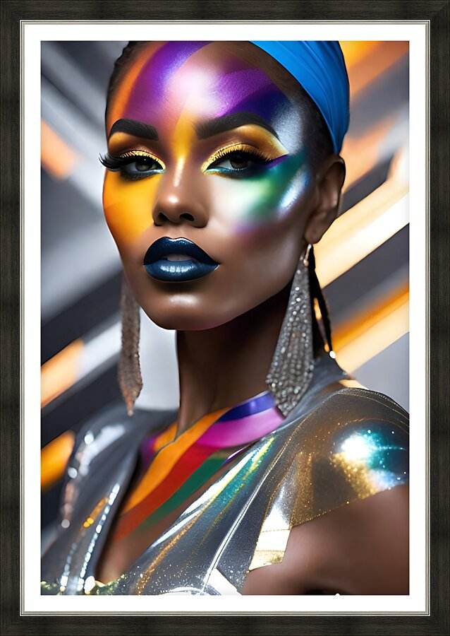 The World Of Face Art 9 - Contemporary-Beauty-Art-Futuristic-Glamour - Esmonbijouart 
