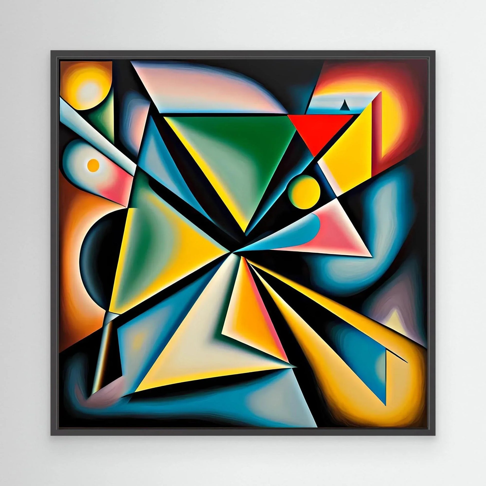 Geometric - Abstract-Cubist-Dynamic-Bold-Vibrant - Esmonbijouart 