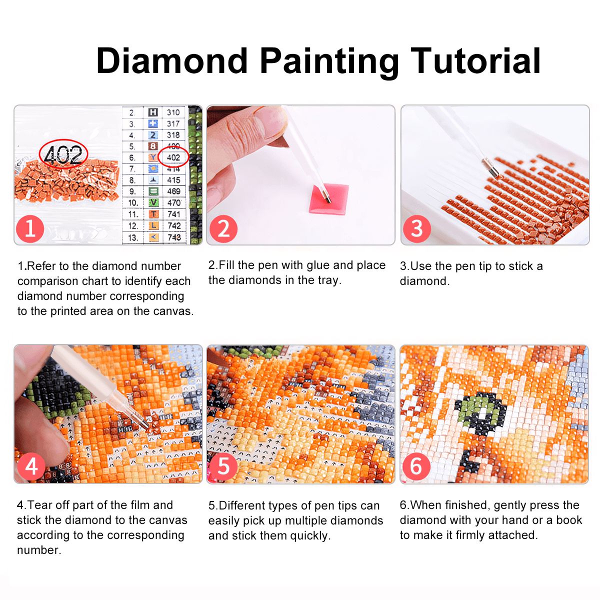 Colorful Abstract Fruit and Shapes – DIY Diamond Painting Kit (No Frame)