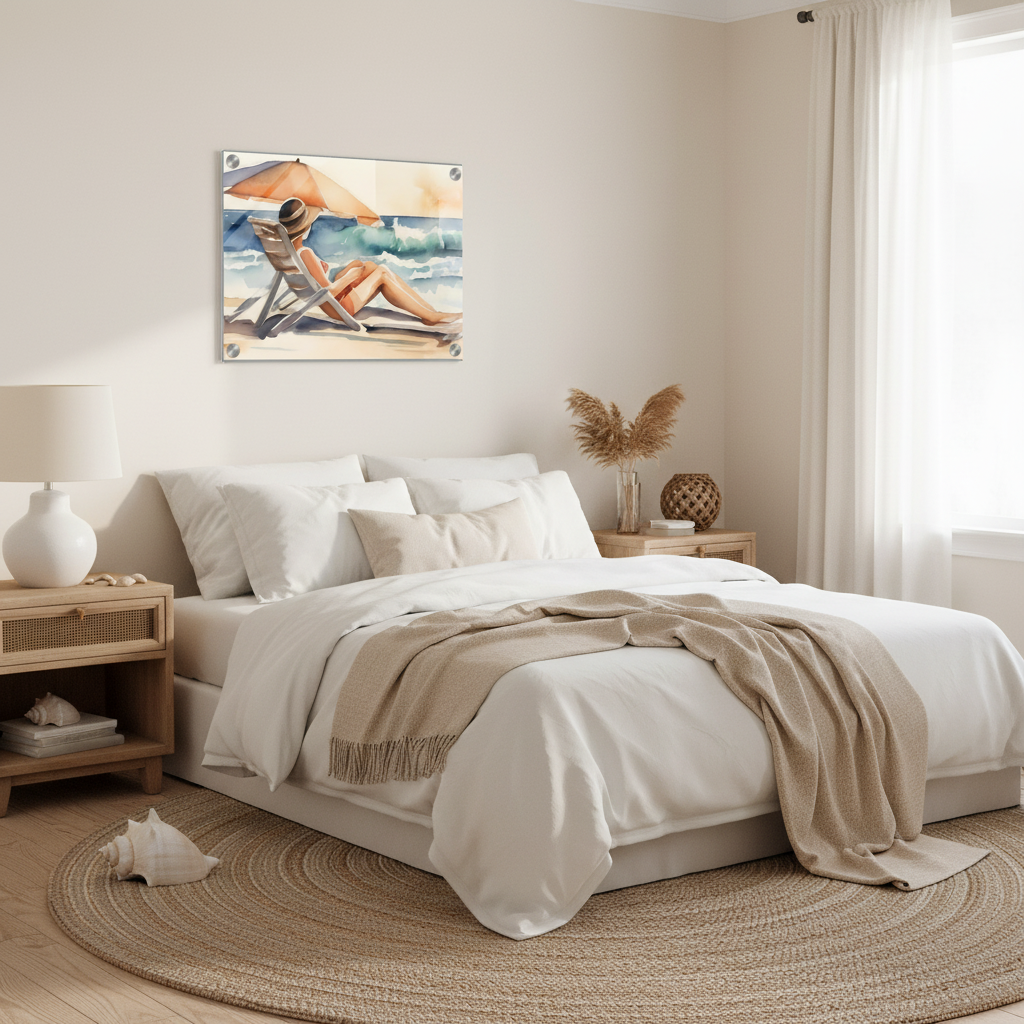 Acrylic Bedroom Mockup