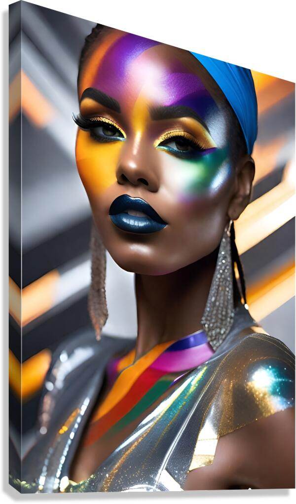 The World Of Face Art 9 - Contemporary-Beauty-Art-Futuristic-Glamour - Esmonbijouart 