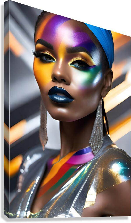 The World Of Face Art 9 - Contemporary-Beauty-Art-Futuristic-Glamour - Esmonbijouart 