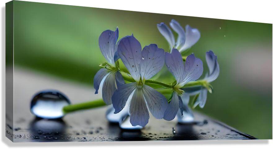 Silent Bloom In Rainlight 3 - Contemporary-Nature-Photography-Zen-Minimalist - Esmonbijouart 