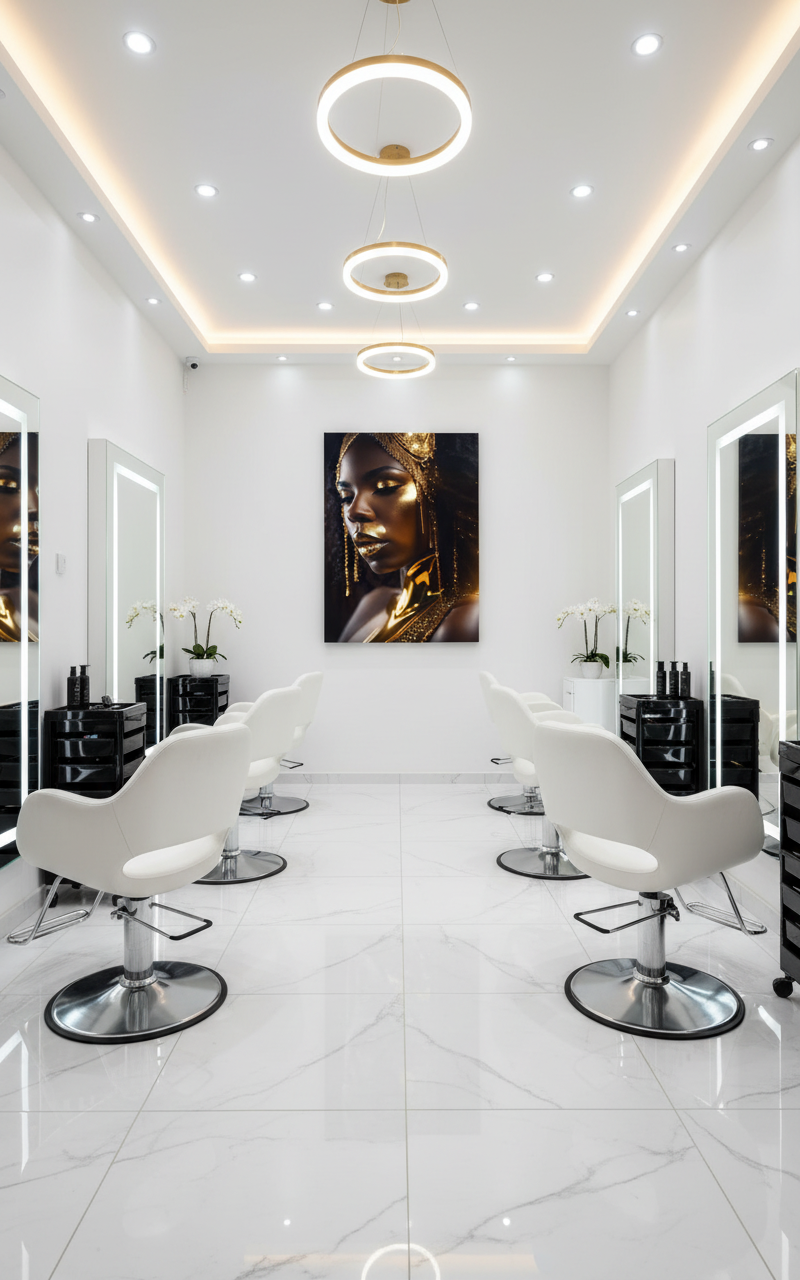 Canvas Salon Mockup