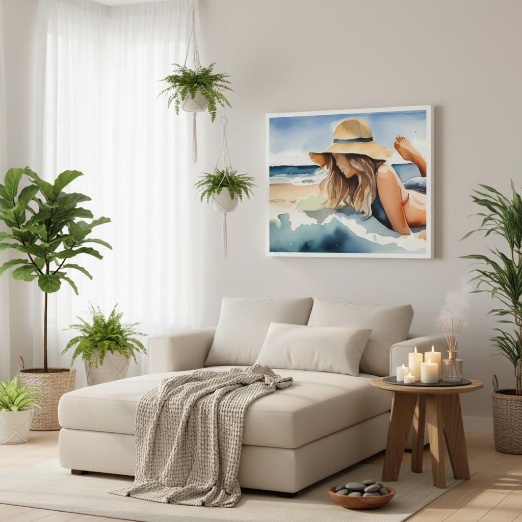 Canvas Spa Room Mockup