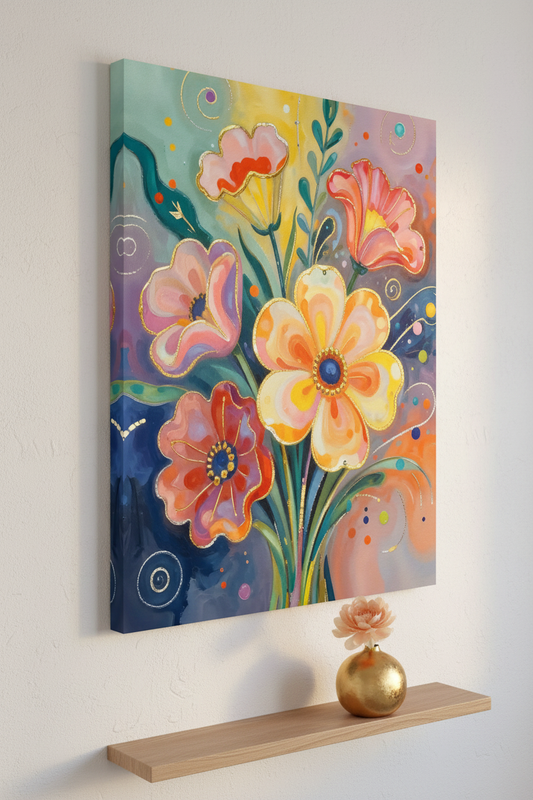 Close-up Artwork - Canvas