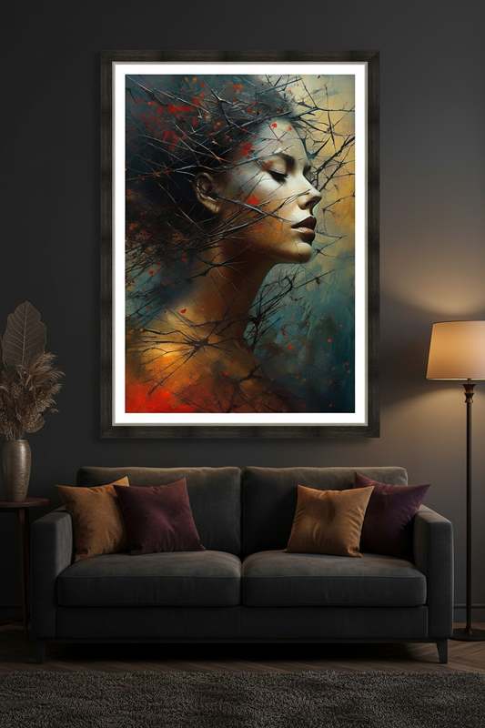 Dark Moody Living Room