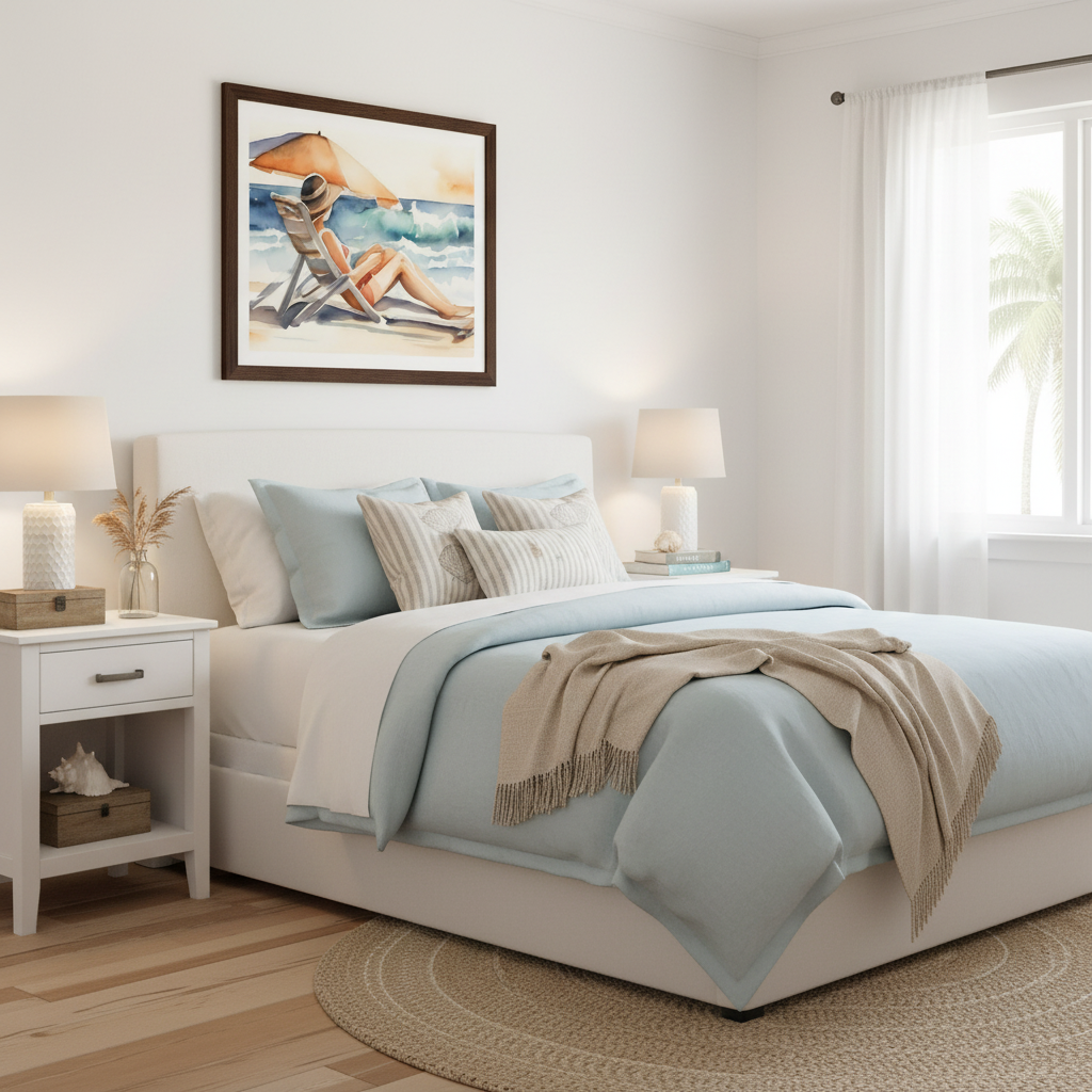 Framed Bedroom Mockup