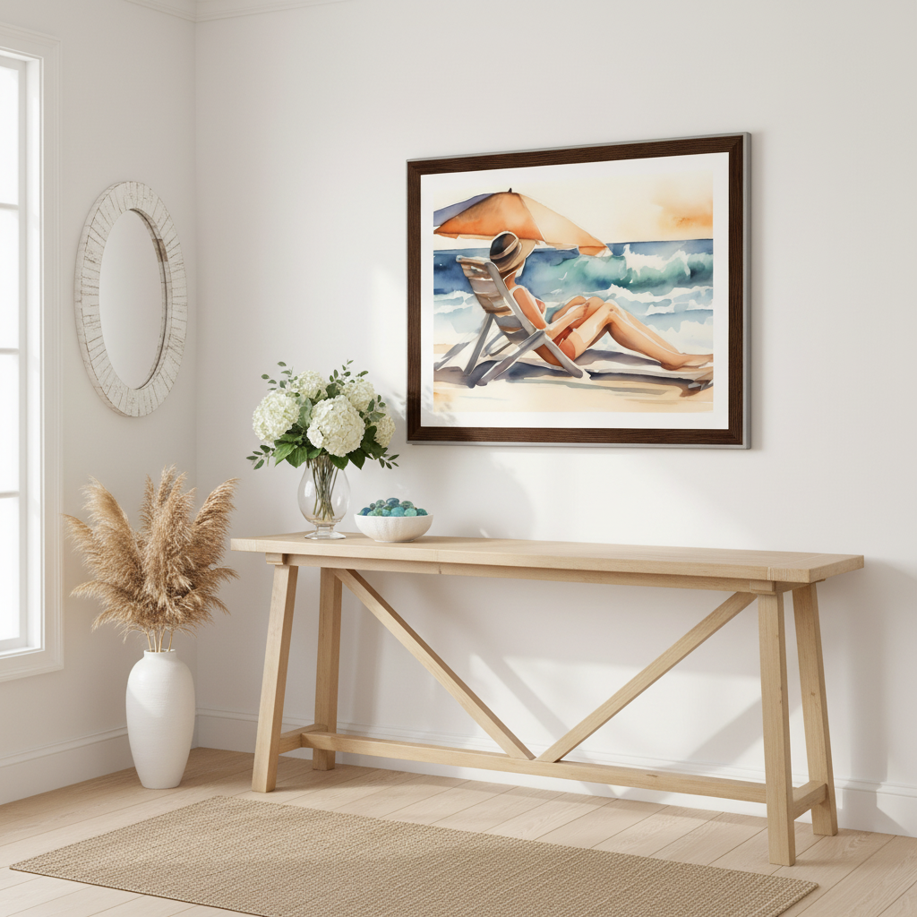 Framed Entryway Mockup