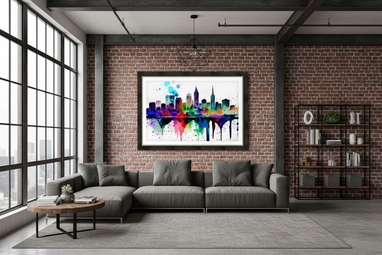 City 4 - Urban Loft Mockup