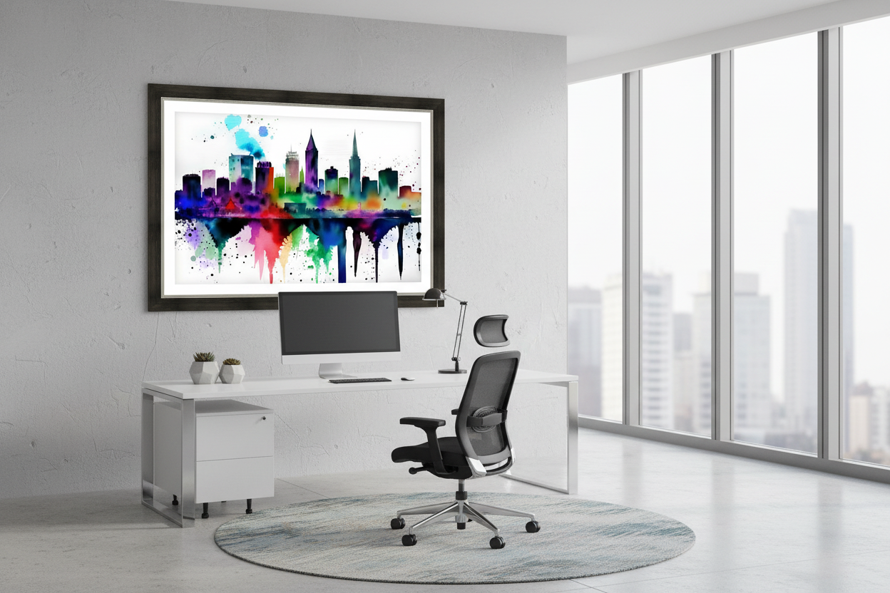 City 4 - Contemporary Office Mockup