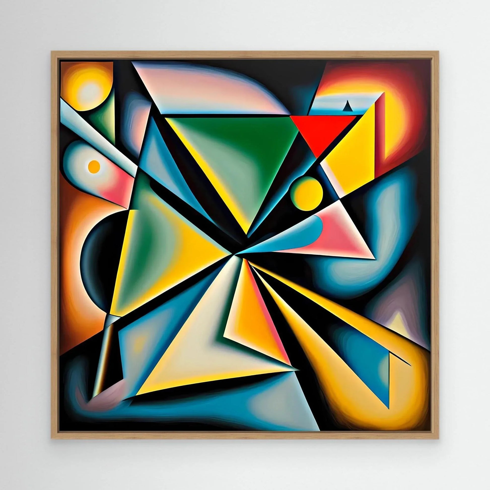 Geometric - Abstract-Cubist-Dynamic-Bold-Vibrant - Esmonbijouart 