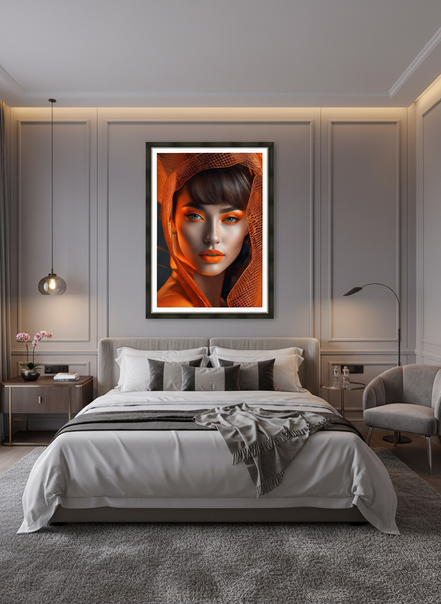 Luxurious Bedroom Mockup