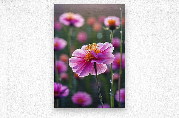 Brushed Metal Print