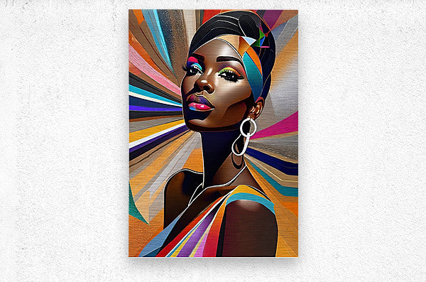 Brushed Metal Print