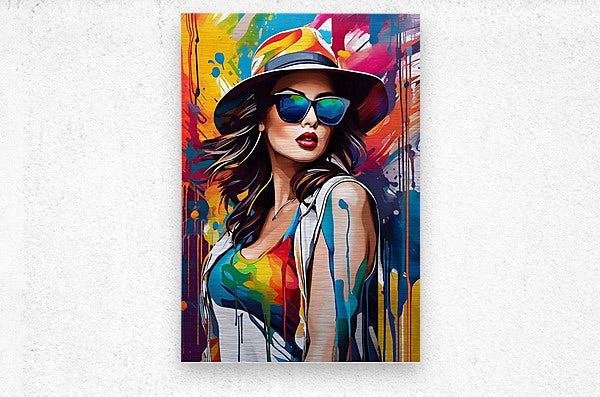 950645 :: Brushed Metal Print