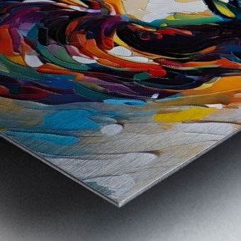 Colorful Abstract Portrait 70 - Contemporary-Abstract-Expressionism-Face-Painting-Masterpiece - Esmonbijouart 