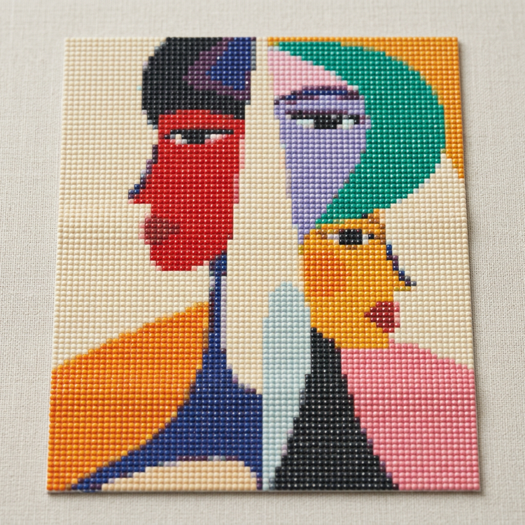 Mockup Close-up Artwork