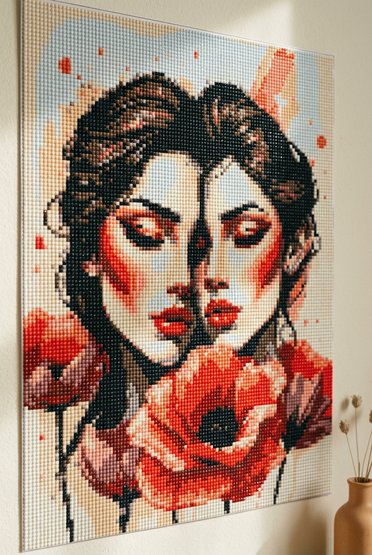 Mockup Close-up Artwork