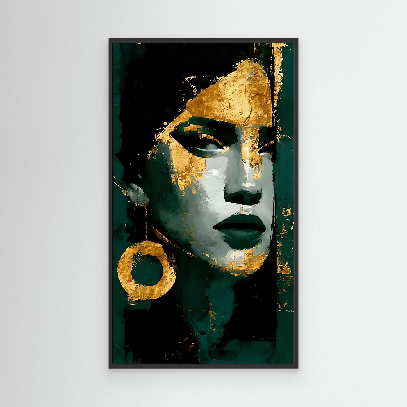 Golden Accents Portrait 