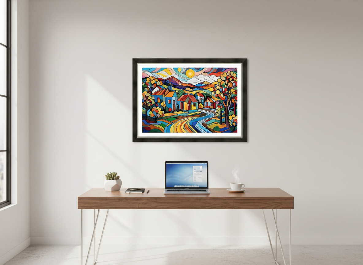 Office Workspace Mockup