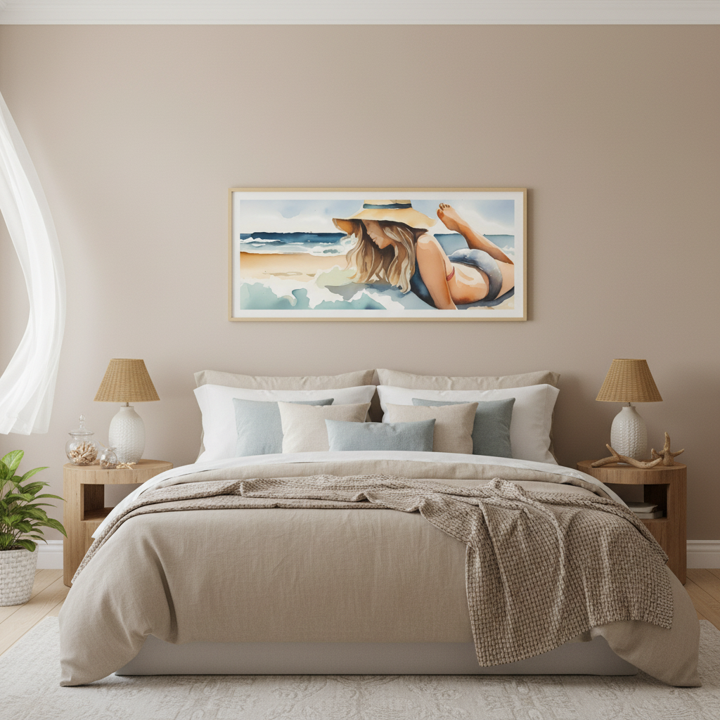Panoramic Bedroom Mockup