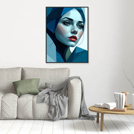 Silhouette in Blue - Esmonbijouart 