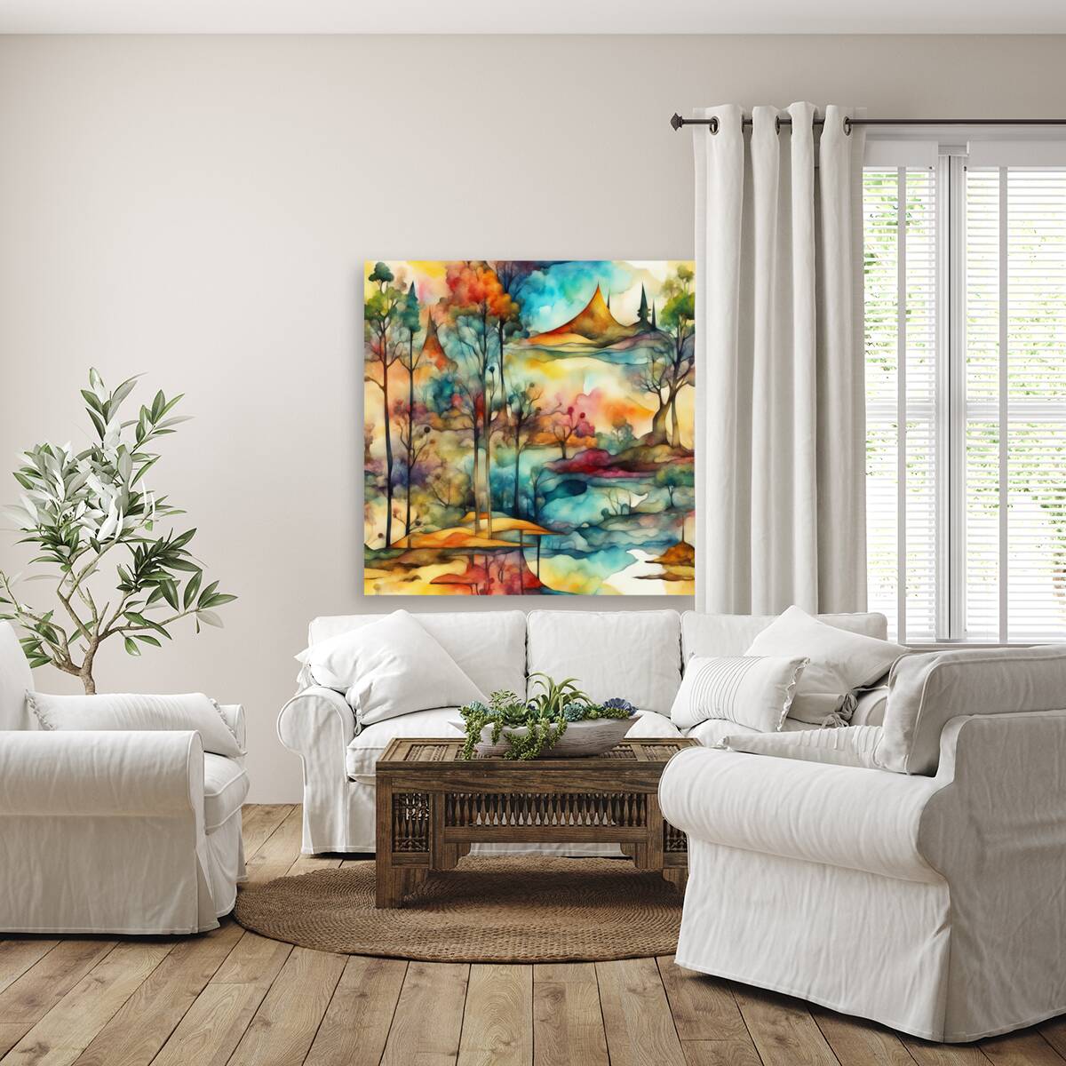 Giclée Stretched Canvas Print