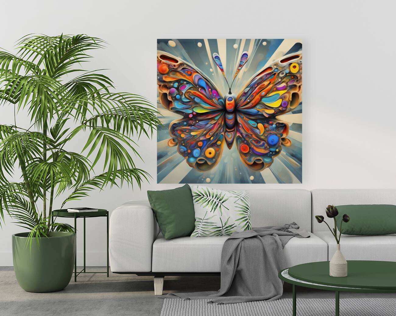 Vivid Butterfly Art 4