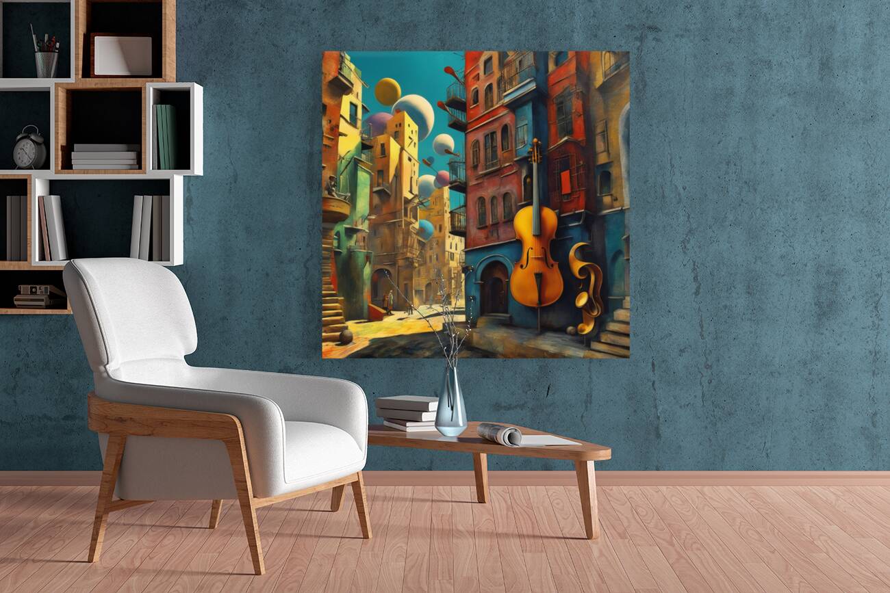 Giclée Stretched Canvas Print