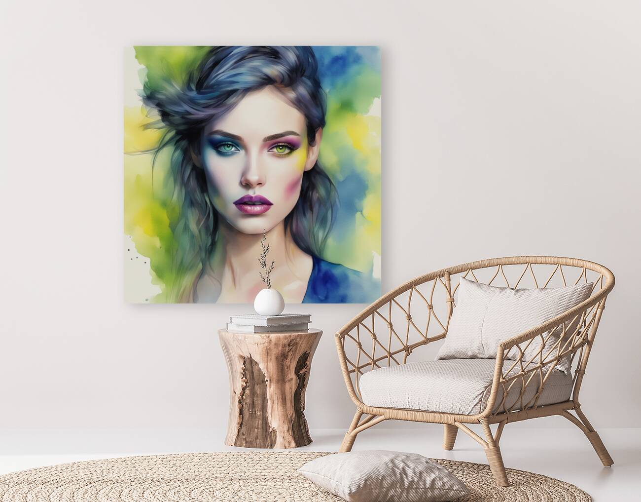 Giclée Stretched Canvas Print