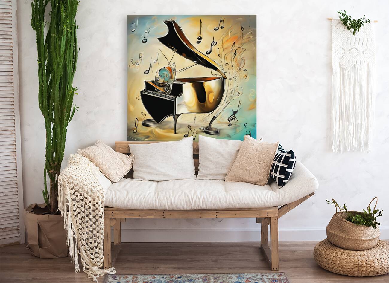 Giclée Stretched Canvas Print