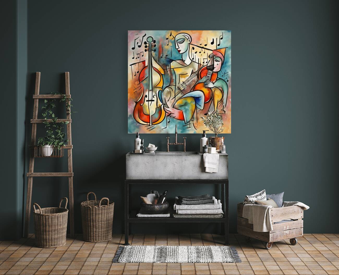 Giclée Stretched Canvas Print