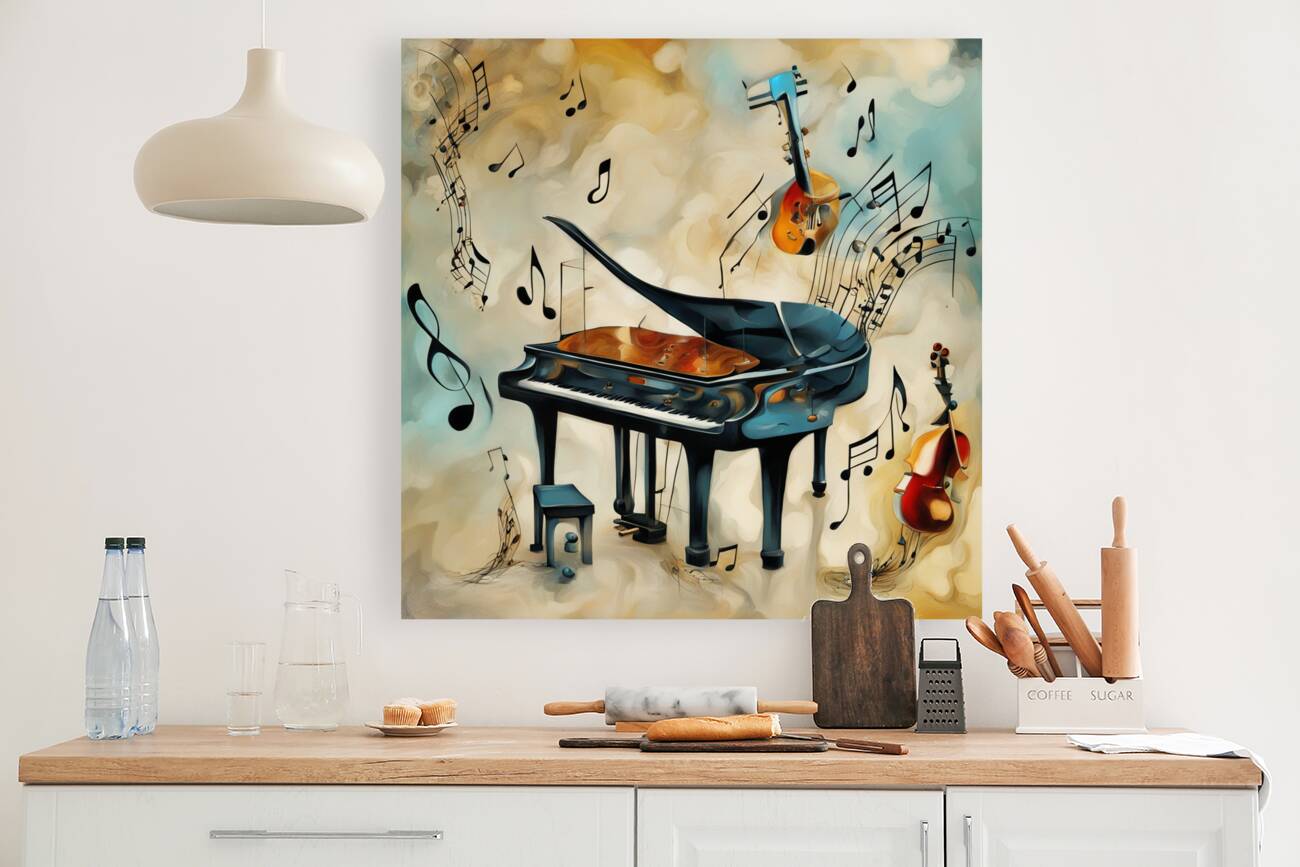 Giclée Stretched Canvas Print