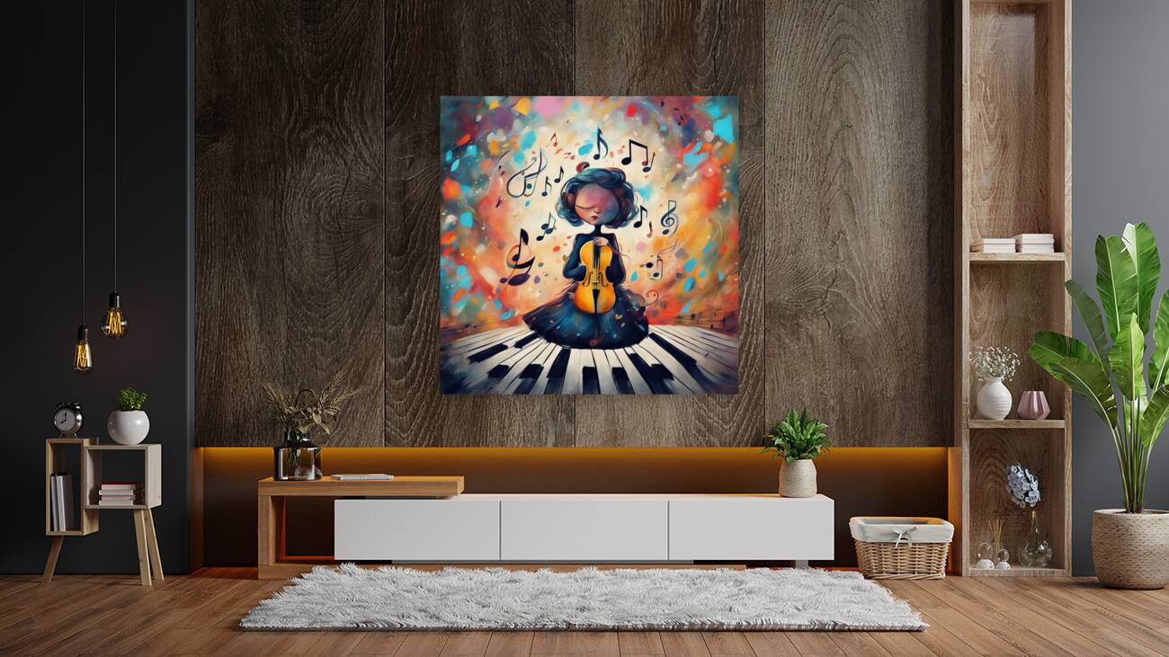 Giclée Stretched Canvas Print