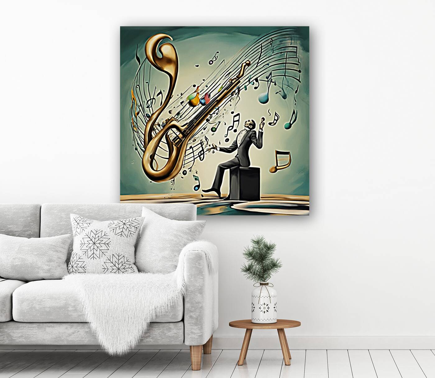 Giclée Stretched Canvas Print