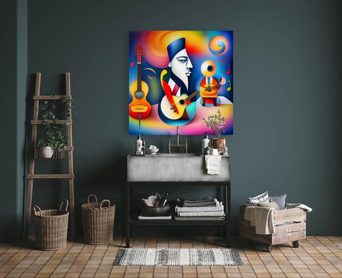 Giclée Stretched Canvas Print