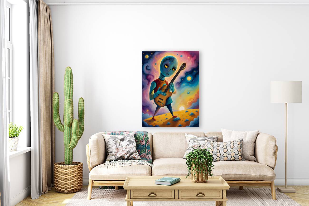 Giclée Stretched Canvas Print