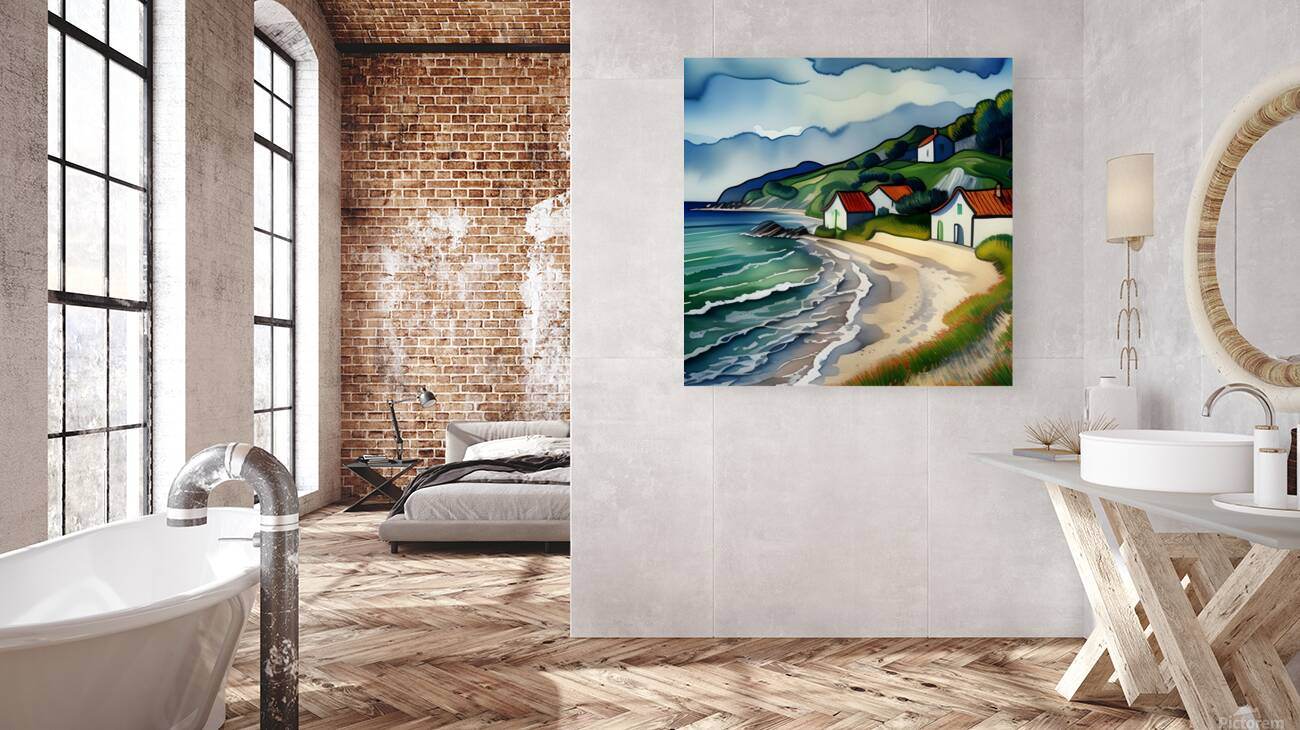 Village By The Sea 6 - Contemporary-Regionalism-Mediterranean-Coastal - Esmonbijouart 