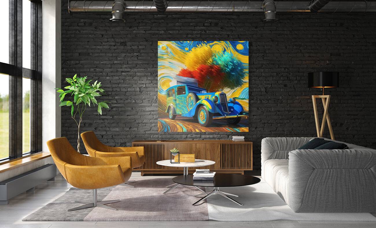 Giclée Stretched Canvas Print