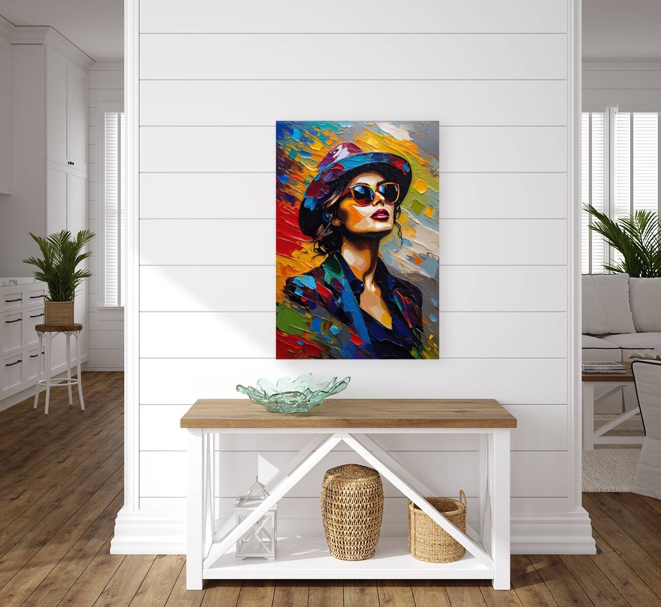 Colorful Abstract Portrait 65